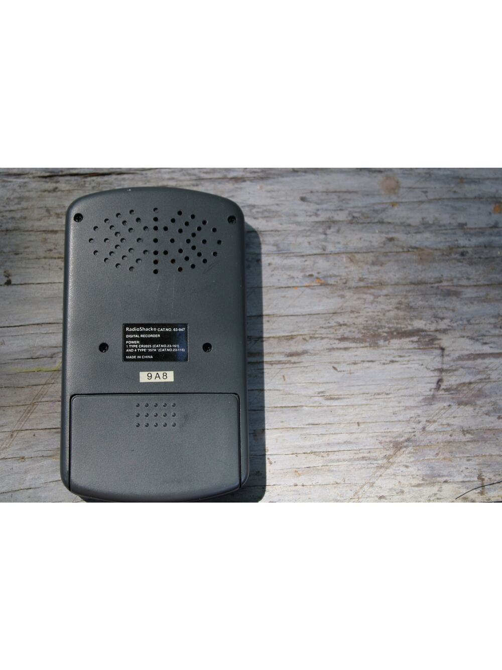 Vintage Radio Shack Digital Voice Memo Recorder Talking Clock  63 947